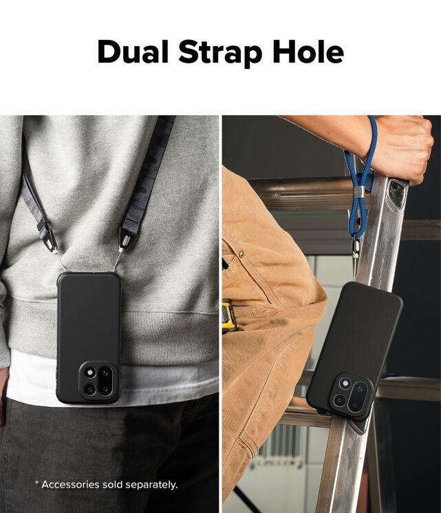 Защитный чехол Ringke Onyx Magnetic (FP) для OnePlus 15 (8800328814318) - Black: фото 11 из 13