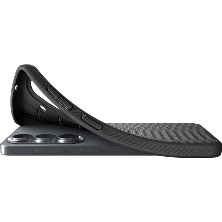 Захисний чохол Spigen Liquid Air для Samsung Galaxy S26 (S942) ACS10726 - Matte Black: фото 3 з 12