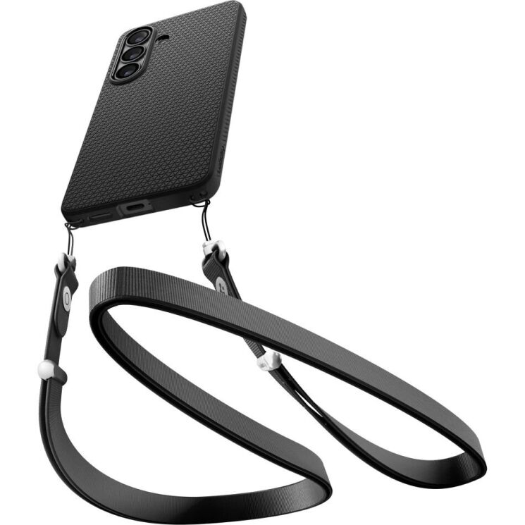 Захисний чохол Spigen Liquid Air для Samsung Galaxy S26 (S942) ACS10726 - Matte Black: фото 5 з 12