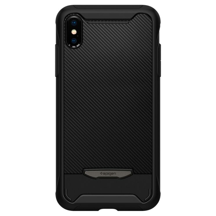 Защитный чехол Spigen SGP Hybrid NX для iPhone XS - Black: фото 2 из 8