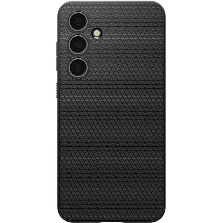 Защитный чехол Spigen (SGP) Liquid Air для Samsung Galaxy S24 FE (S721) - Matte Black: фото 2 из 18