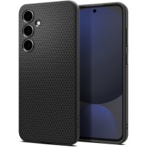 Защитный чехол Spigen (SGP) Liquid Air для Samsung Galaxy S24 FE (S721) - Matte Black: фото 1 из 18