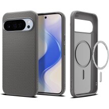 Захисний чохол Spigen (SGP) Liquid Air (MagFit) для Google Pixel 10 / 10 Pro (ACS09697) - Marble Grey: фото 1 з 15