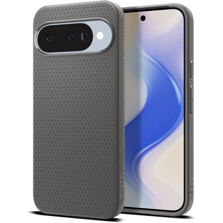 Захисний чохол Spigen (SGP) Liquid Air (MagFit) для Google Pixel 10 / 10 Pro (ACS09697) - Marble Grey: фото 2 з 15
