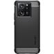 Защитный чехол Spigen (SGP) Rugged Armor для Xiaomi 13T / 13T Pro (ACS07502) - Matte Black (338479B). Фото 2 из 17