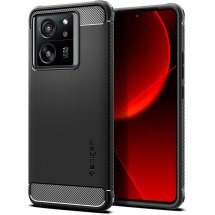 Захисний чохол Spigen (SGP) Rugged Armor для Xiaomi 13T / 13T Pro (ACS07502) - Matte Black: фото 1 з 17