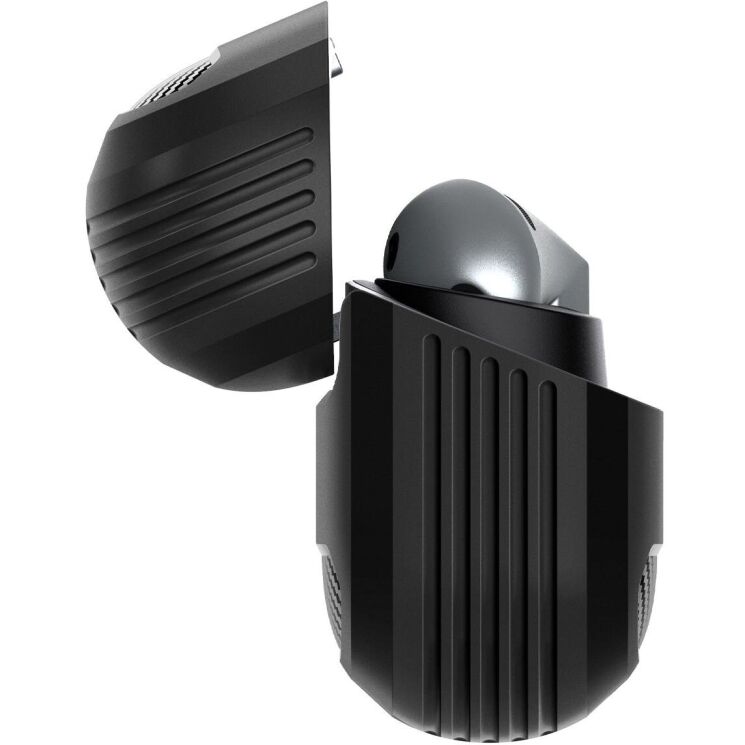 Захисний чохол Spigen (SGP) Rugged Armor (FH) для Samsung Galaxy Buds 3 / Buds 3 Pro - Black: фото 5 з 16