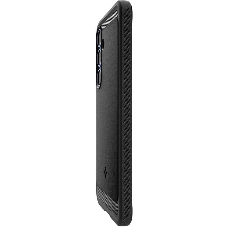 Защитный чехол Spigen (SGP) Rugged Armor (MagFit) для Samsung Galaxy S25 (S931) ACS08998 - Matte Black: фото 11 из 20