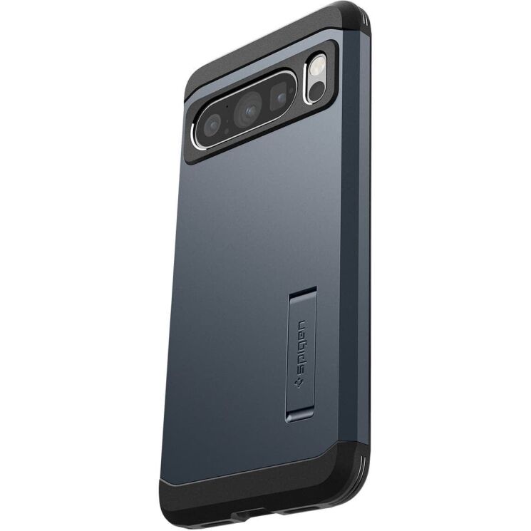 Защитный чехол Spigen (SGP) Tough Armor для Google Pixel 8 Pro - Metal Slate: фото 2 из 19