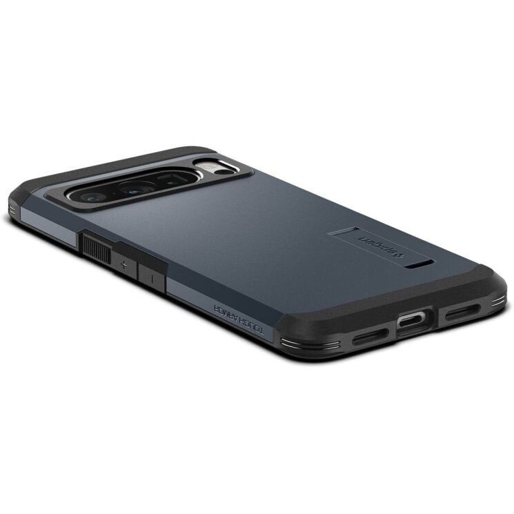 Защитный чехол Spigen (SGP) Tough Armor для Google Pixel 8 Pro - Metal Slate: фото 10 из 19