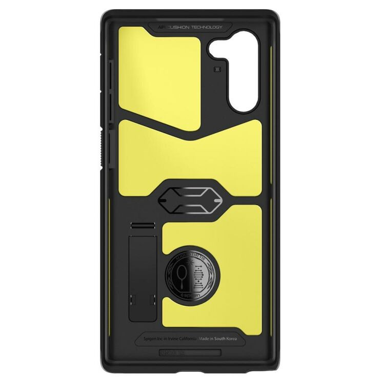 Защитный чехол Spigen (SGP) Tough Armor для Samsung Galaxy Note 10 (N970) - Black: фото 4 из 9