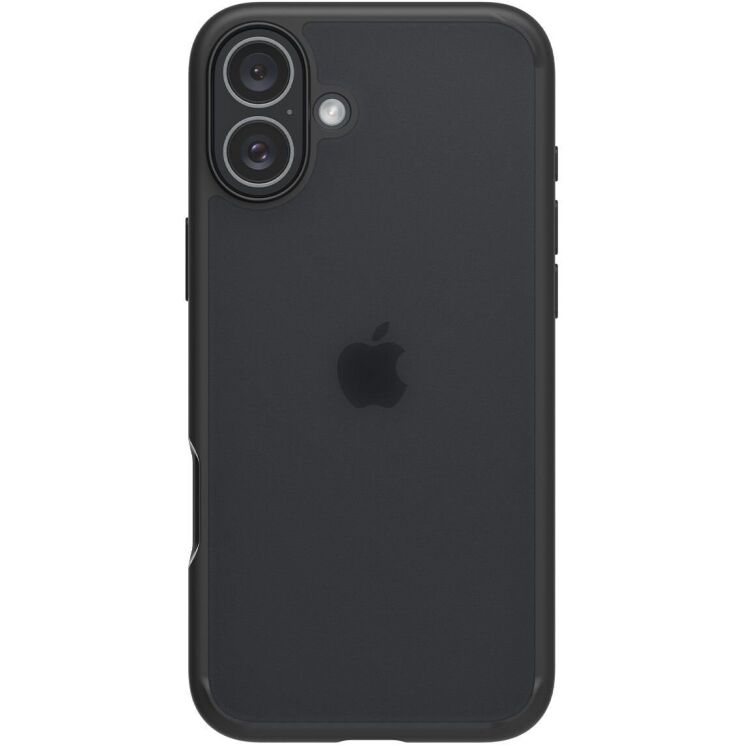 Защитный чехол Spigen (SGP) Ultra Hybrid для Apple iPhone 16 - Frost Black: фото 2 из 13