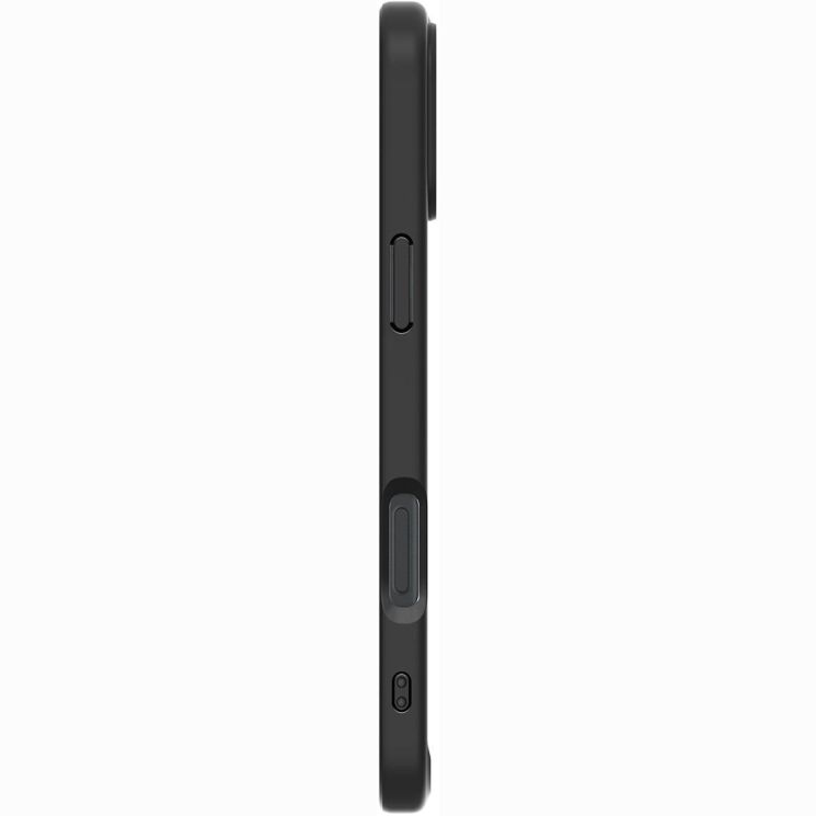 Защитный чехол Spigen (SGP) Ultra Hybrid для Apple iPhone 16 - Frost Black: фото 7 из 13