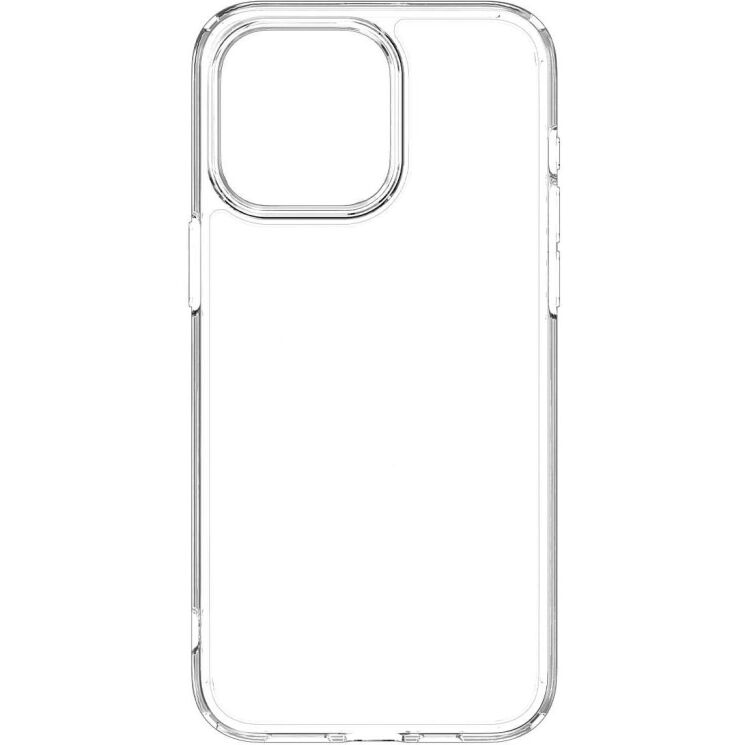 Защитный чехол Spigen (SGP) Ultra Hybrid (MagFit) для Apple iPhone 15 Pro - Frost Clear: фото 7 из 15