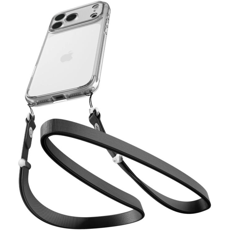 Защитный чехол Spigen Ultra Hybrid для iPhone 18 Pro / 17 Pro (ACS12153) - Crystal Clear: фото 5 из 12