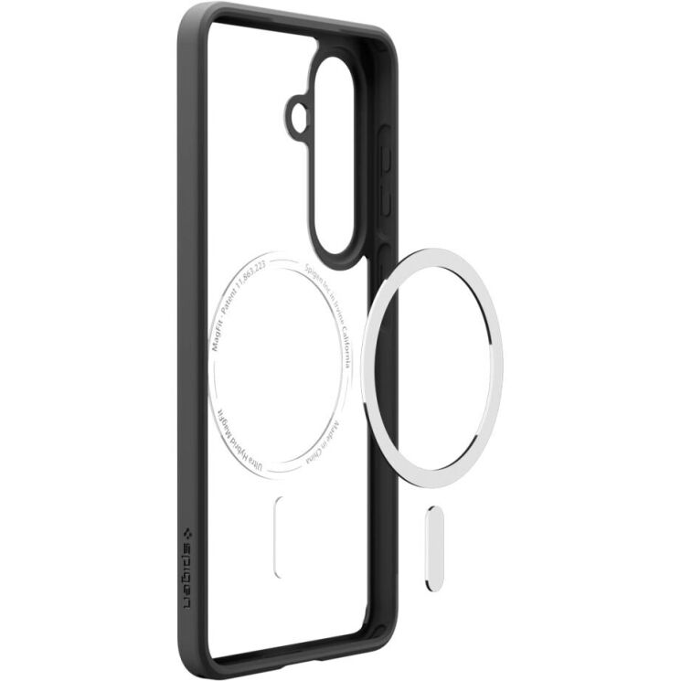 Захисний чохол Spigen Ultra Hybrid (MagFit) для Samsung Galaxy S26 (S942) ACS10735 - Matte Black: фото 4 з 14