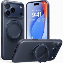 Захисний чохол TORRAS Ostand Ofitness для Apple iPhone 17 Pro - Dark Blue: фото 1 з 9