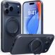 Захисний чохол TORRAS Ostand Ofitness для Apple iPhone 17 Pro - Dark Blue (387327DB). Фото 1 з 9