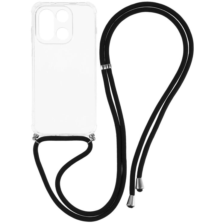 Защитный чехол UniCase AirBag with Strap для OnePlus 15 - Transparent: фото 1 из 4