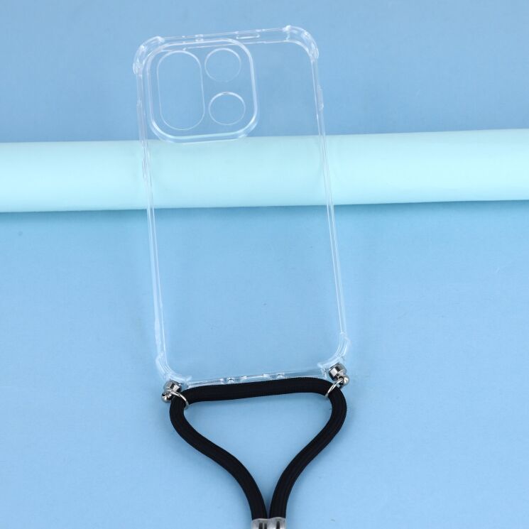 Защитный чехол UniCase AirBag with Strap для OnePlus 15 - Transparent: фото 2 из 4