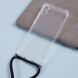 Захисний чохол UniCase AirBag with Strap для Samsung Galaxy A05 (A055) - Transparent (340438T). Фото 3 з 7