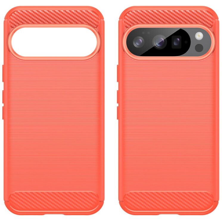 Захисний чохол UniCase Carbon для Google Pixel 10 / 10 Pro - Red: фото 2 з 8