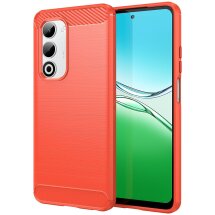 Захисний чохол UniCase Carbon для OPPO A5 - Red: фото 1 з 8
