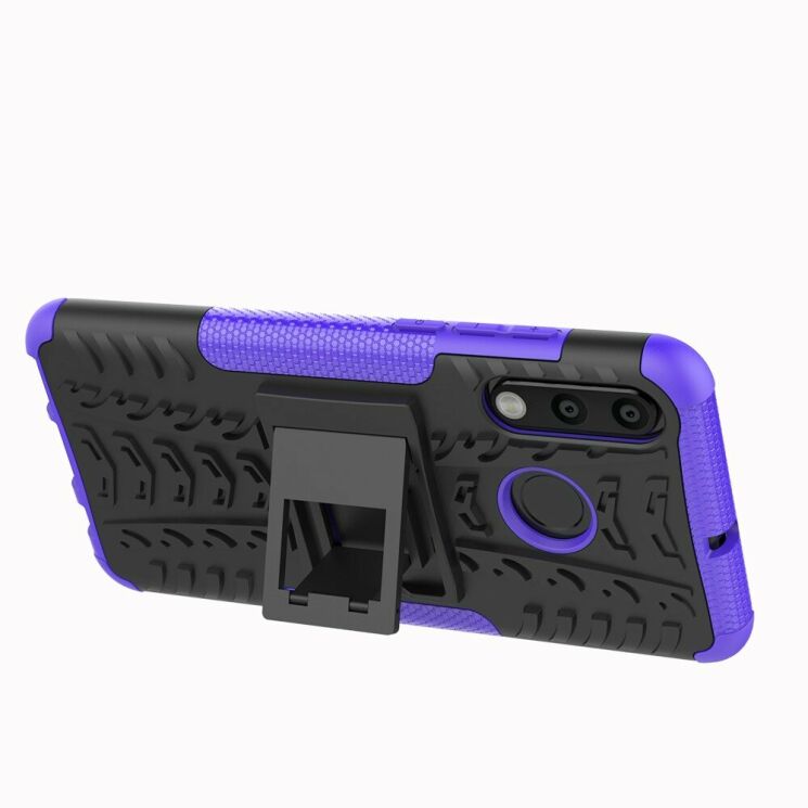 Защитный чехол UniCase Hybrid X для Huawei P30 Lite - Purple: фото 8 из 9