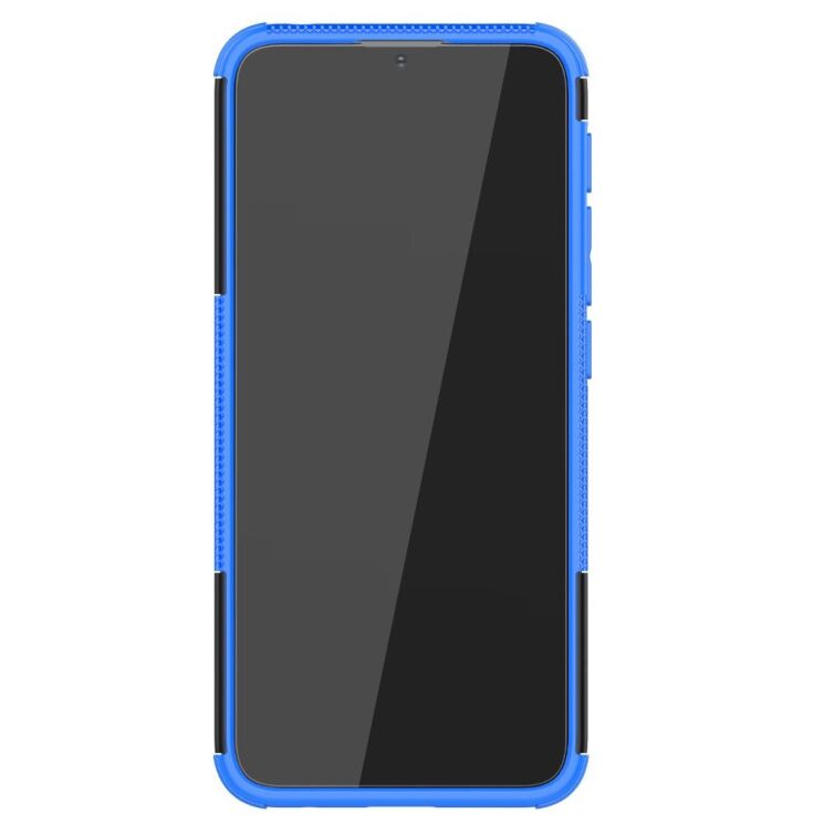 Защитный чехол UniCase Hybrid X для Motorola Moto E7 Power / Moto E7i - Blue: фото 3 из 12