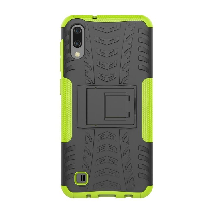 Противоударный чехол UniCase Hybrid X для Samsung Galaxy M10 (M105) - Green: фото 3 из 9