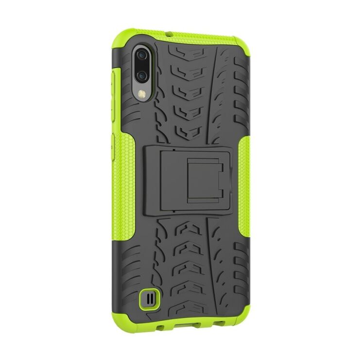Противоударный чехол UniCase Hybrid X для Samsung Galaxy M10 (M105) - Green: фото 8 из 9
