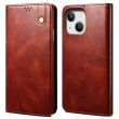 Защитный чехол UniCase Leather Wallet для Apple iPhone 14 - Brown (304546Z)