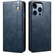 Защитный чехол UniCase Leather Wallet для Apple iPhone 15 Pro - Blue (329351L)