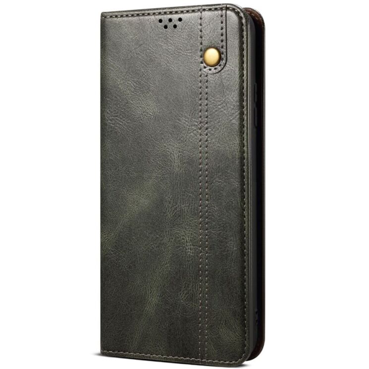Защитный чехол UniCase Leather Wallet для Motorola Edge 40 Neo - Green: фото 6 из 7
