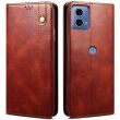 Защитный чехол UniCase Leather Wallet для Motorola Edge 50 Fusion - Brown (354208Z)