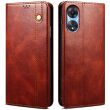 Защитный чехол UniCase Leather Wallet для OPPO A18 / A38 - Brown (338801Z)