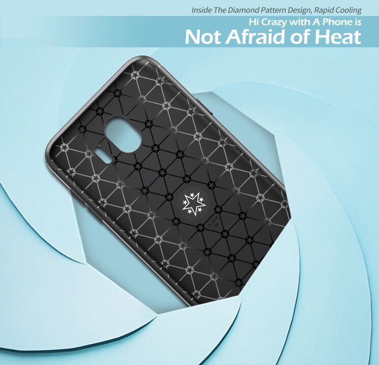 Защитный чехол UniCase Magnetic Ring для Samsung Galaxy J4 2018 (J400) - Red: фото 9 из 12