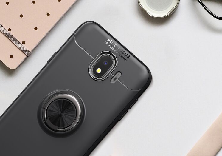 Защитный чехол UniCase Magnetic Ring для Samsung Galaxy J4 2018 (J400) - Red: фото 11 из 12