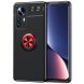 Защитный чехол UniCase Magnetic Ring для Xiaomi 12 Pro - Black / Red (295421BR). Фото 1 из 9
