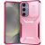 Защитный чехол UniCase Shuttle Guard для Samsung Galaxy S24 FE (S721) - Pink / Dark Red: фото 1 из 7