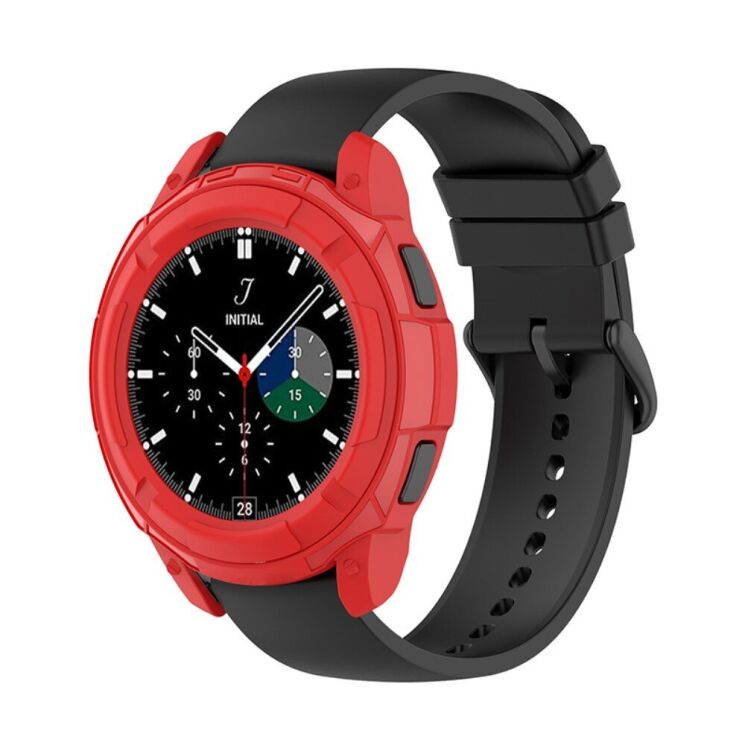 Захисний чохол UniCase Silicone Cover для Samsung Galaxy Watch 4 Classic (46mm) - Red: фото 7 з 9