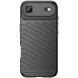 Защитный чехол UniCase Twill Soft для Apple iPhone 17 Air - Black (387112B). Фото 2 из 8