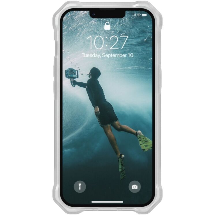 Захисний чохол URBAN ARMOR GEAR Essential Armor для iPhone 13 (11317S110243) - Frosted Ice: фото 3 з 4