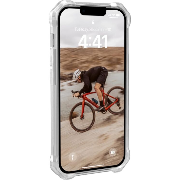 Захисний чохол URBAN ARMOR GEAR Essential Armor для iPhone 13 (11317S110243) - Frosted Ice: фото 2 з 7