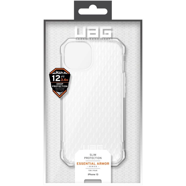 Захисний чохол URBAN ARMOR GEAR Essential Armor для iPhone 13 (11317S110243) - Frosted Ice: фото 4 з 4