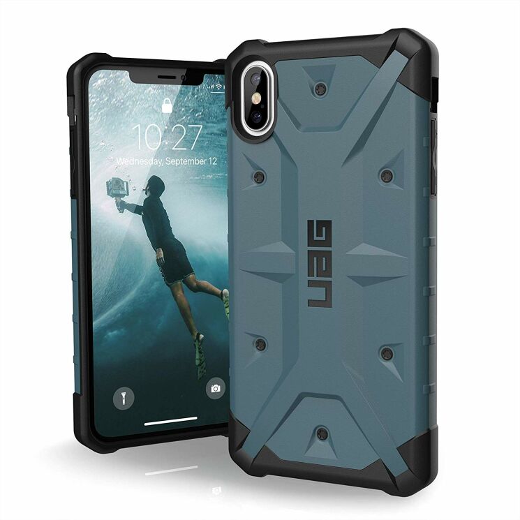 Захисний чохол URBAN ARMOR GEAR Pathfinder для iPhone XS Max - Slate: фото 1 з 8