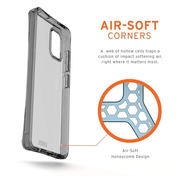 Защитный чехол URBAN ARMOR GEAR (UAG) Plyo для Samsung Galaxy A51 (А515) - Ice: фото 6 из 7