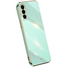 Защитный чехол XINLI Porcelain Design для Samsung Galaxy A27 (A276) - Cyan: фото 1 из 7
