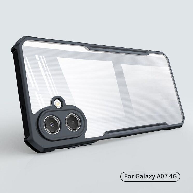 Защитный чехол XUNDD Rugged Case для Samsung Galaxy A07 (A075) - Black: фото 2 из 8