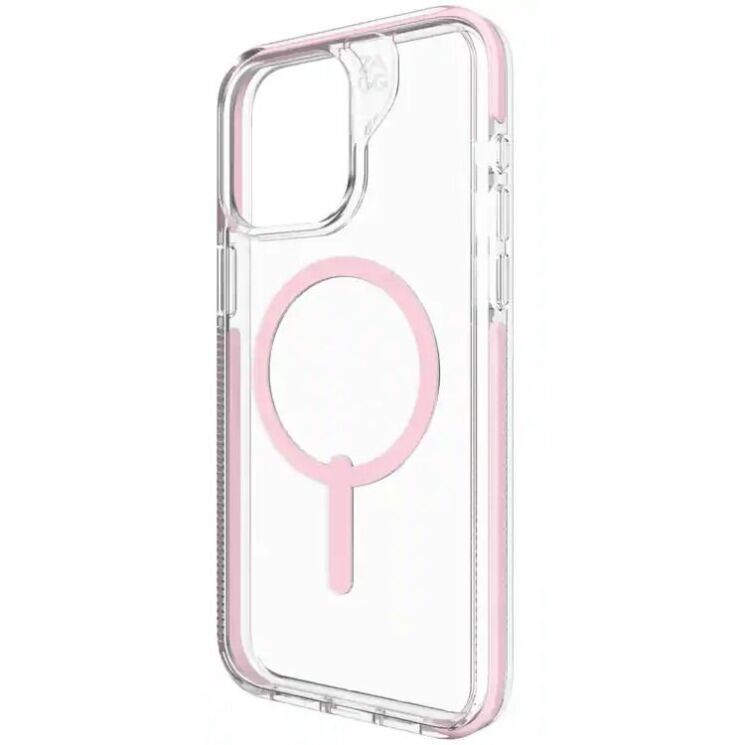 Защитный чехол Zagg Gear4 Piccadilly Snap with Magsafe для Apple iPhone 15 Pro Max (702312342) - Pink: фото 2 из 2